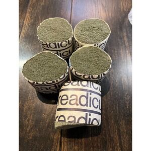 Vintage Readicut Rug Wool 5 Rolls Pure New Wool Made in England Olive Green